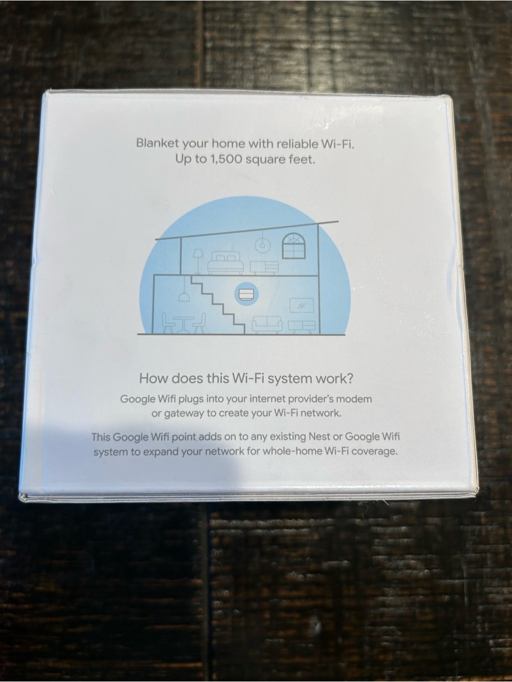Google White Wi‑Fi Point - Home Router - Picture 6 of 9